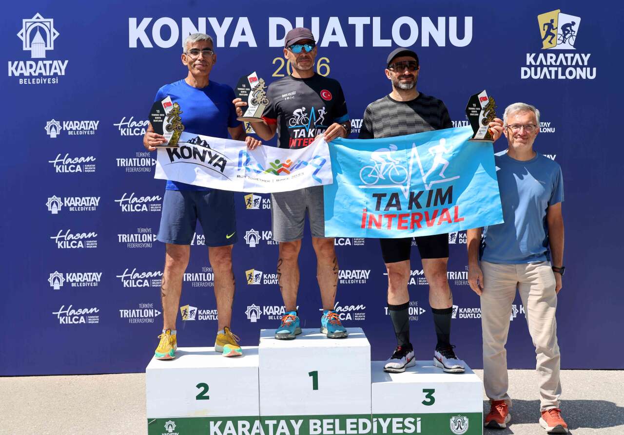 Konya'da duatlon heyecanı! Sporcular Karatay'da kıyasıya yarıştı 7
